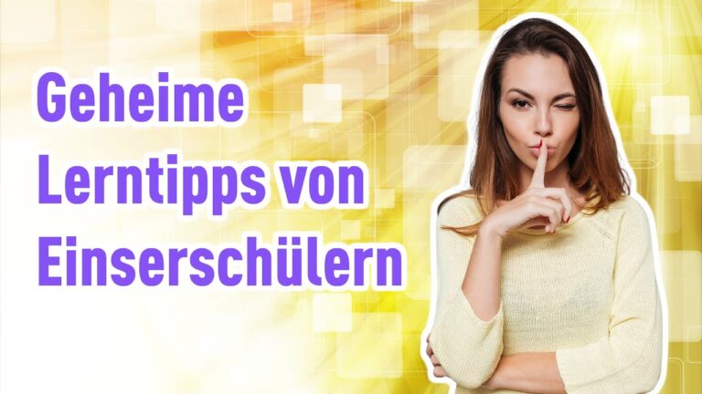 Sch&uuml;ler Lernen: Strategien f&uuml;r Effektives Lernen