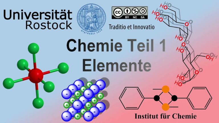 Chemie Grundlagen Einfach Verstehen